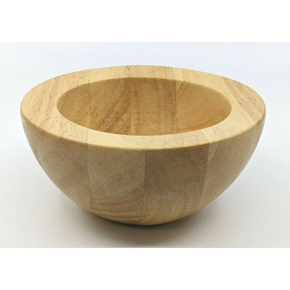 Wooden Bowl with Wide Rim David & Carey International